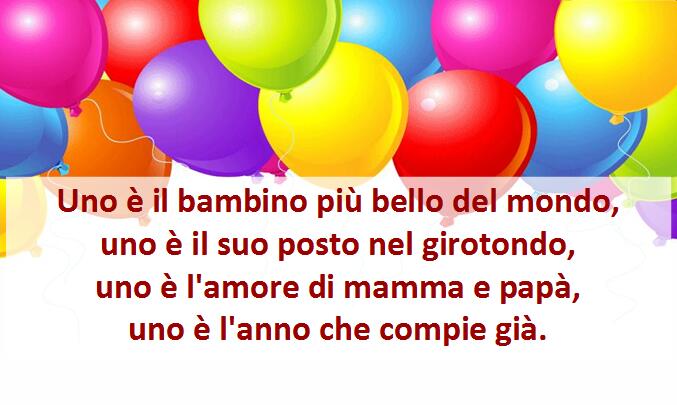 Primo compleanno